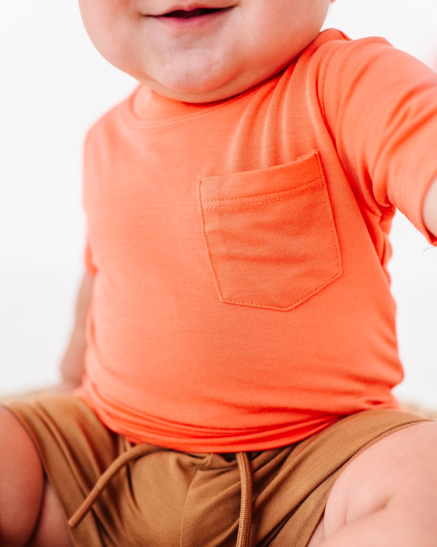 Neon Pocket Tee Onesie