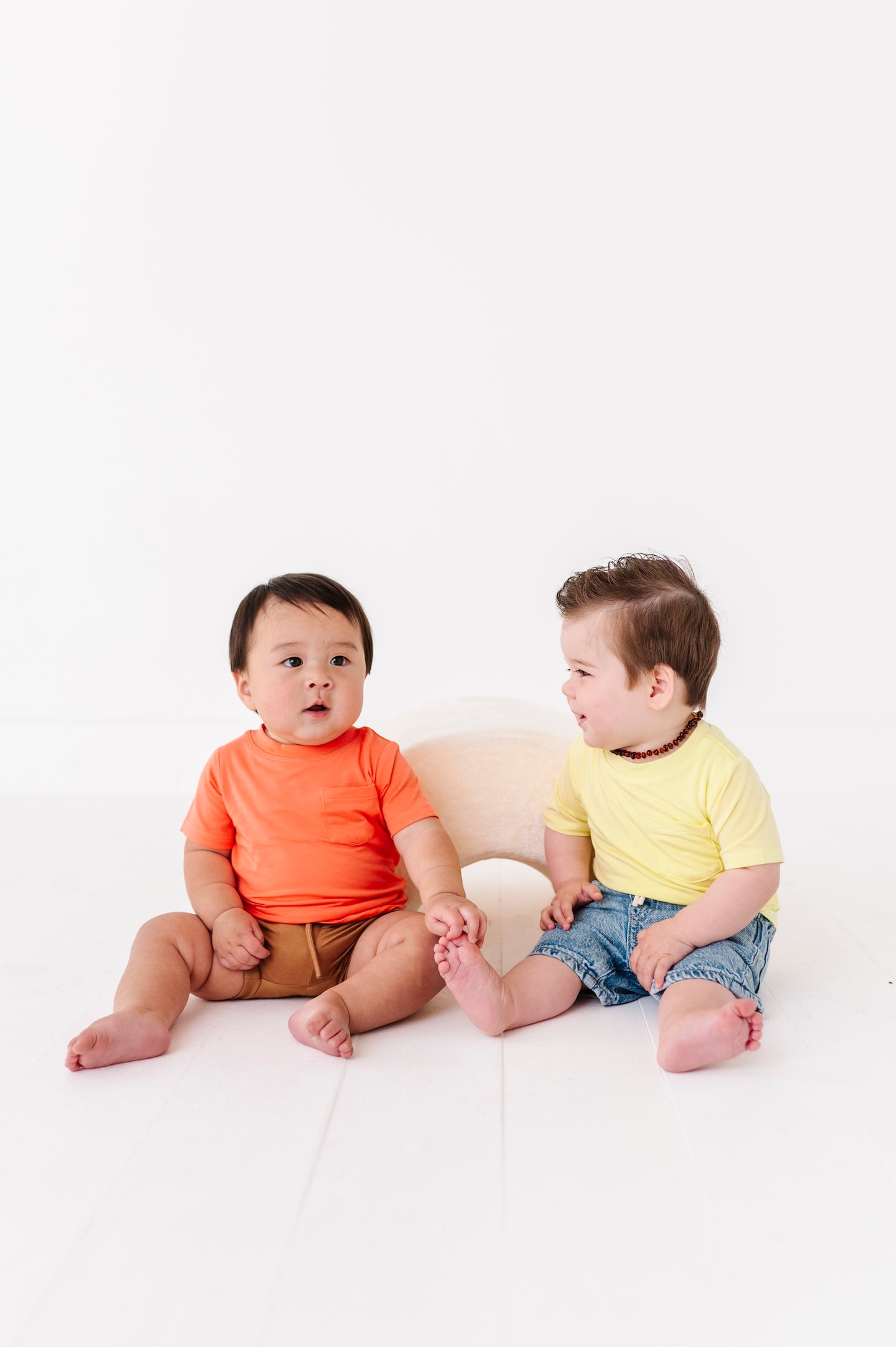 Neon Pocket Tee Onesie