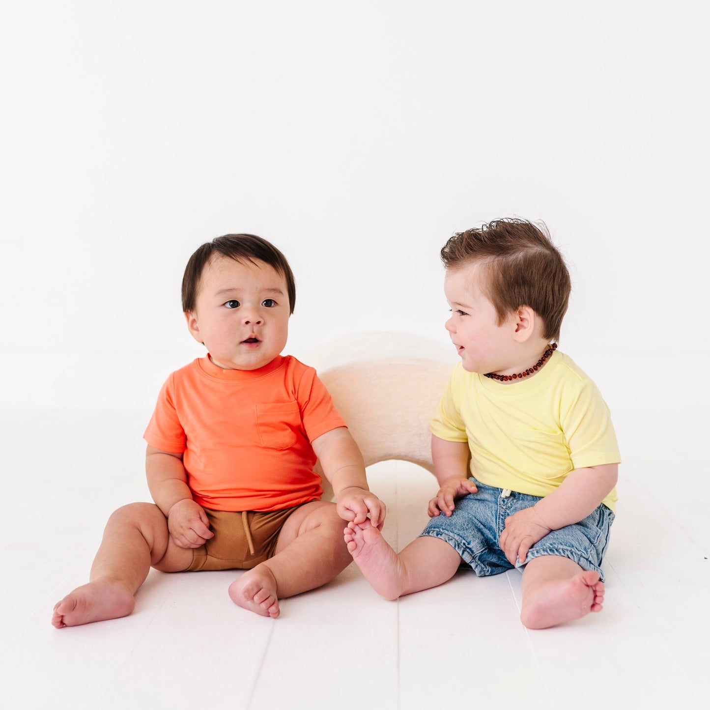 Neon Pocket Tee Onesie