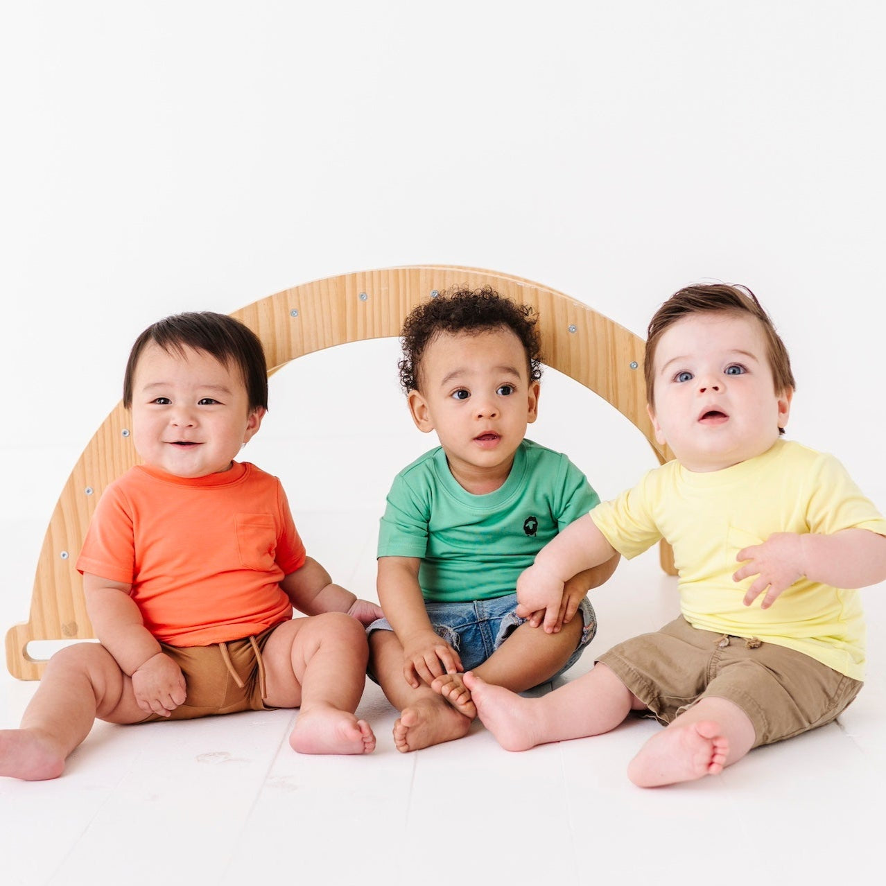 Neon Pocket Tee Onesie