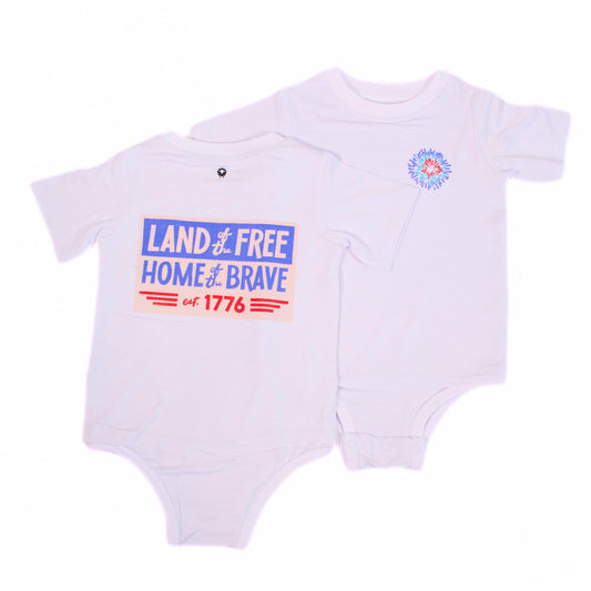 Firework Tee Onesie