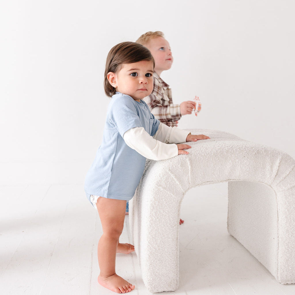 Layered Long Sleeve Onesie Tee