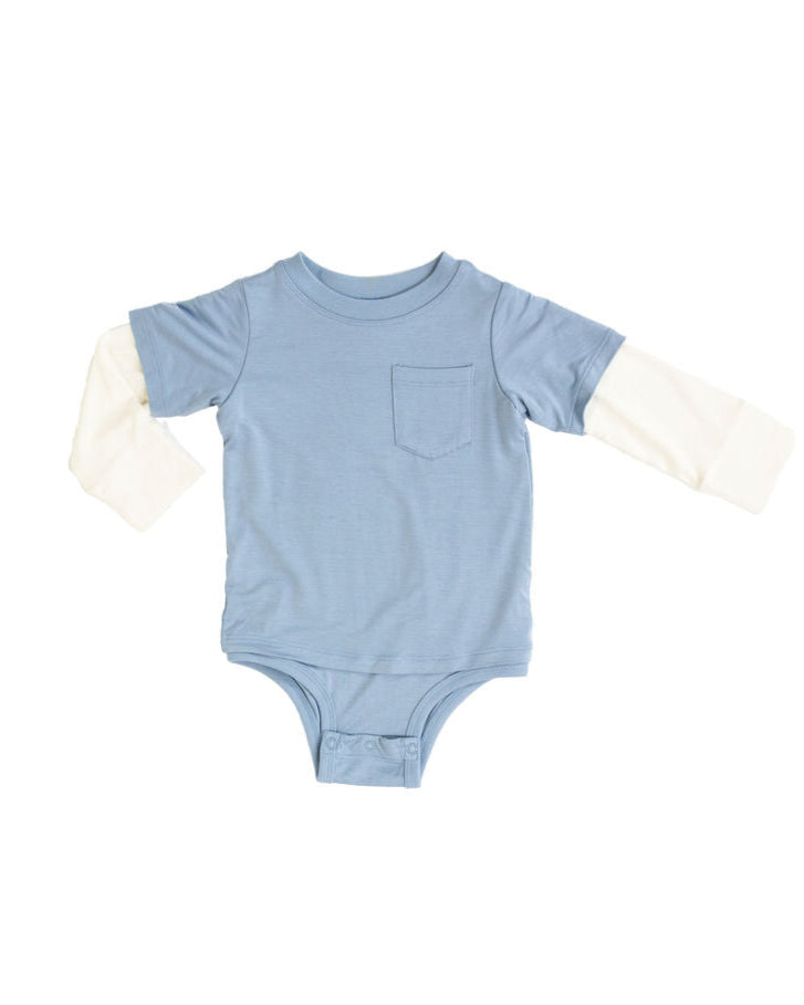 Layered Long Sleeve Onesie Tee