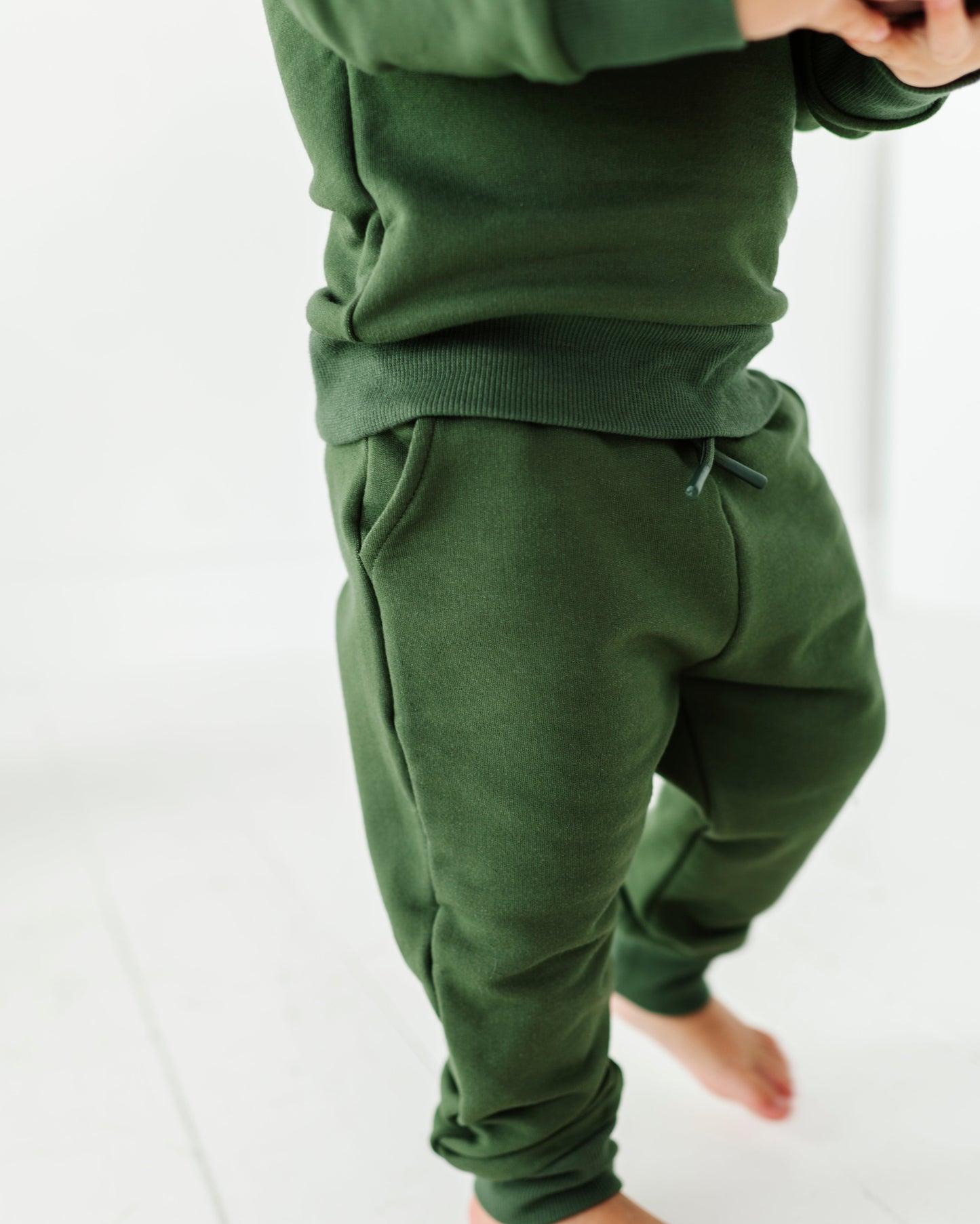Sweatshirt Onesie + Sweatpant Set