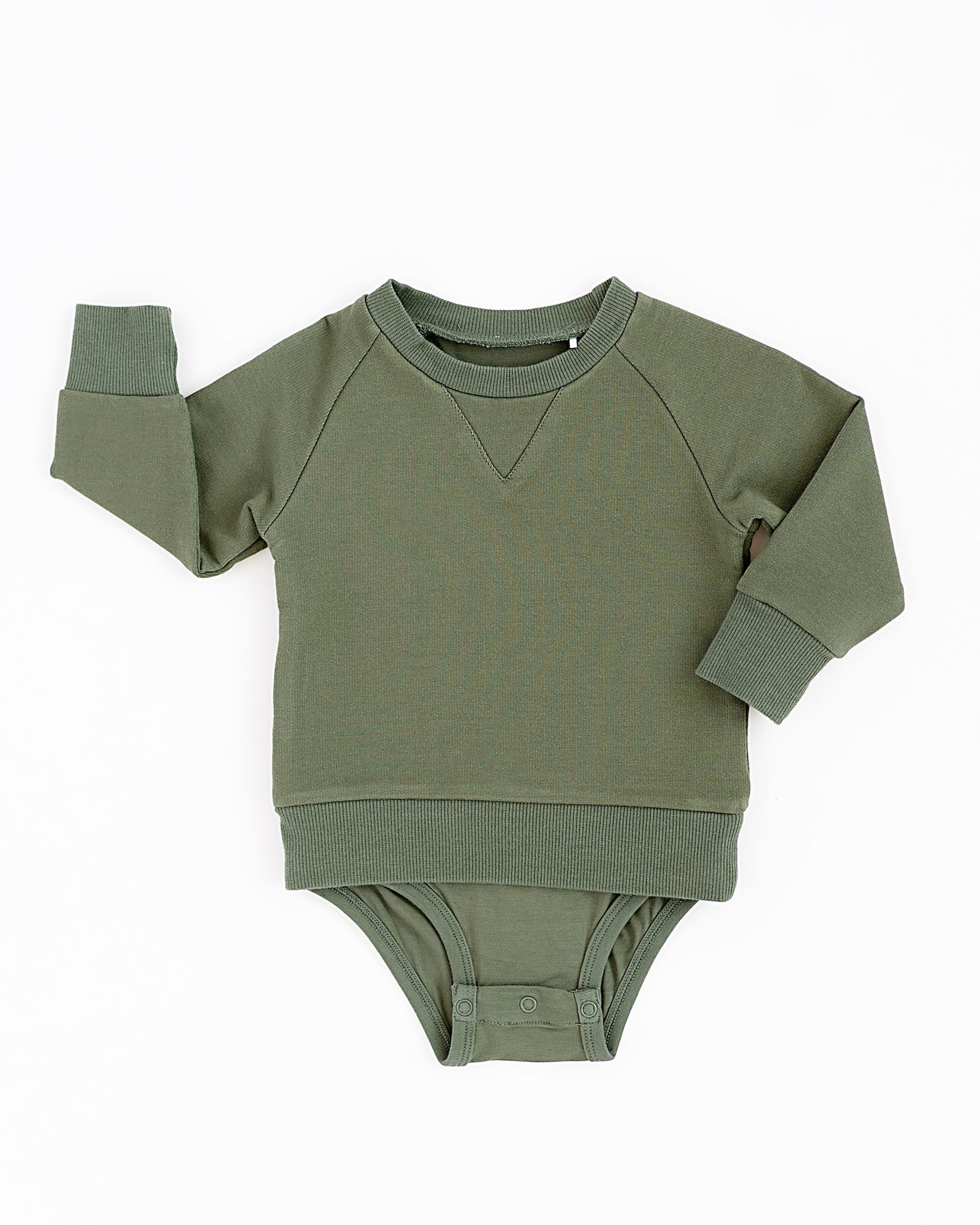Sweatshirt Onesie + Sweatpant Set