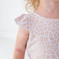 Cheetah Flutter Sleeve Setie