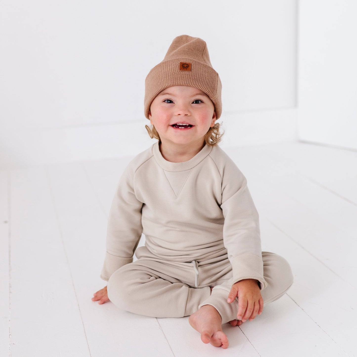 Sweatshirt Onesie + Sweatpant Set