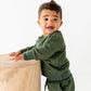 Sweatshirt Onesie + Sweatpant Set