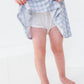 Blue Gingham Scrunch Dressie