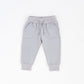 Long Sleeve Henley Onesie + Tech Jogger Set (Navy & Gray)