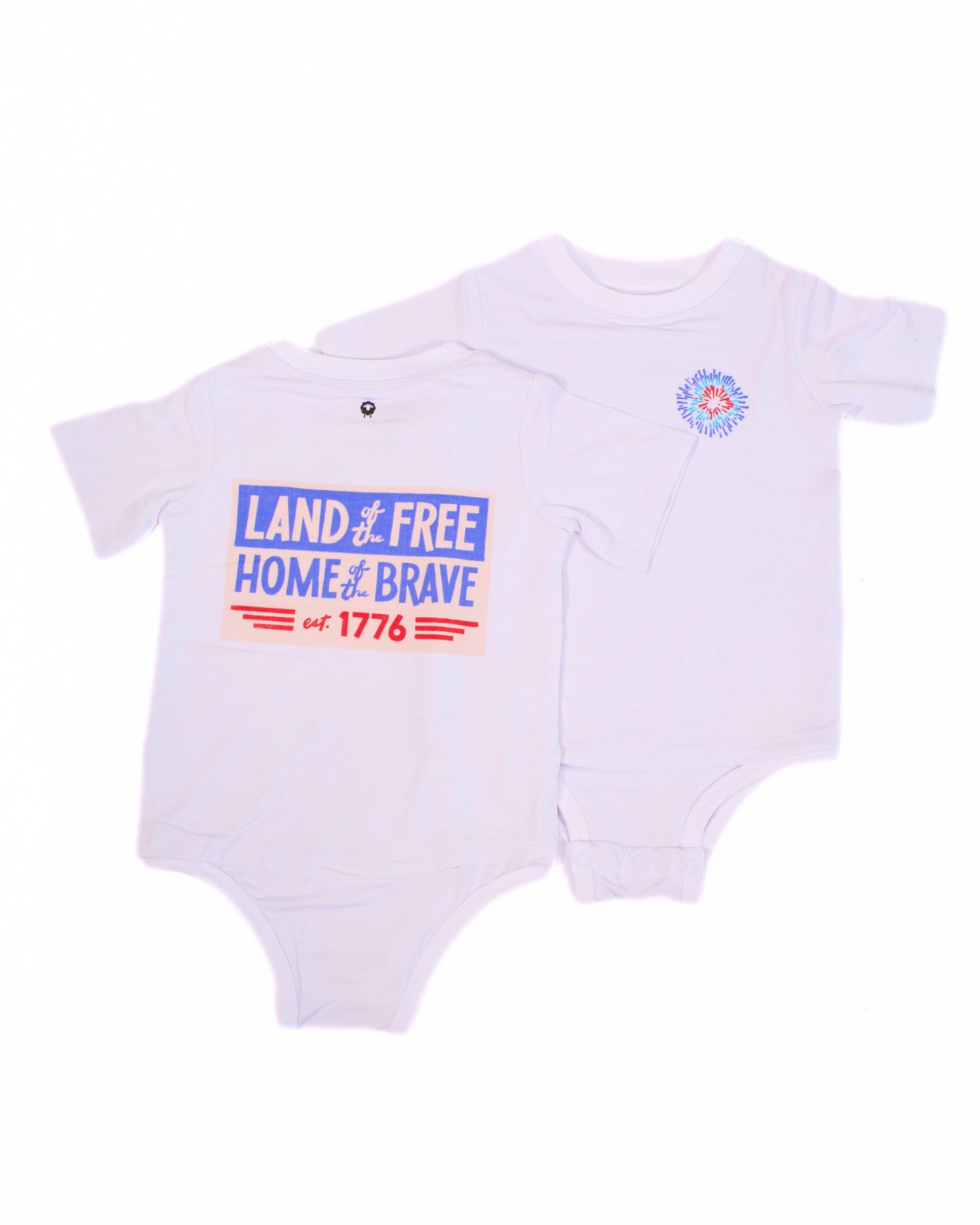 Firework Tee Onesie