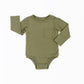 Long Sleeve Pocket Onesie + Tech Jogger Set (Olive & Black)