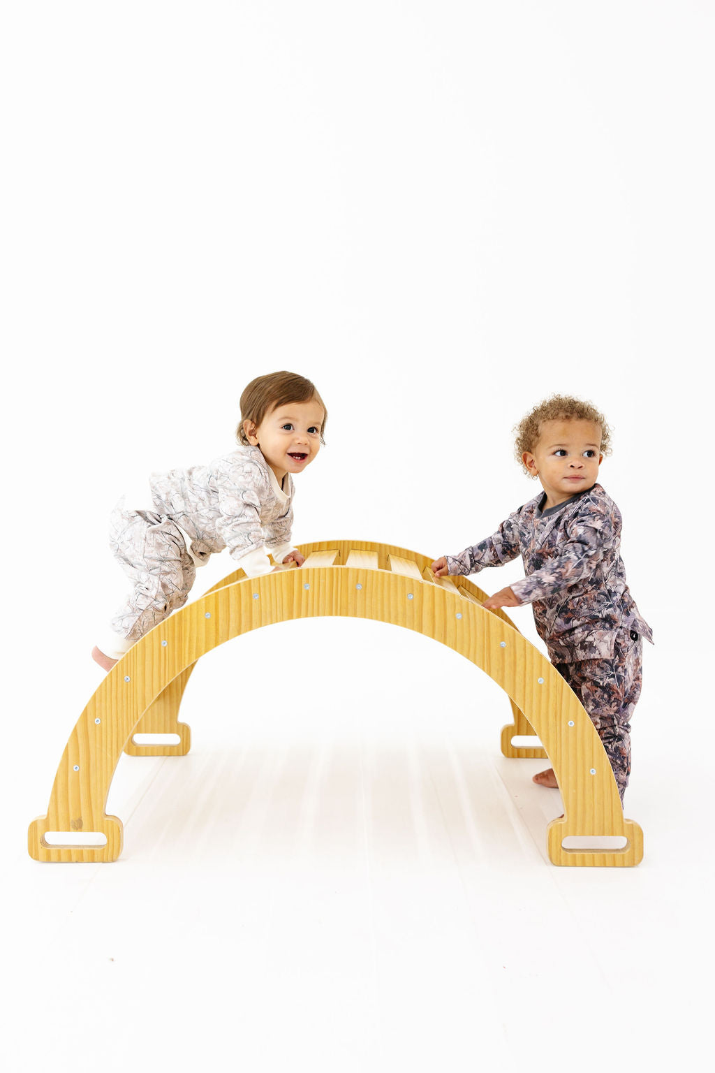 Camo Prints Sweatshirt Onesie + Sweatpant Set