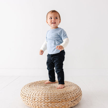 Layered Long Sleeve Onesie Tee