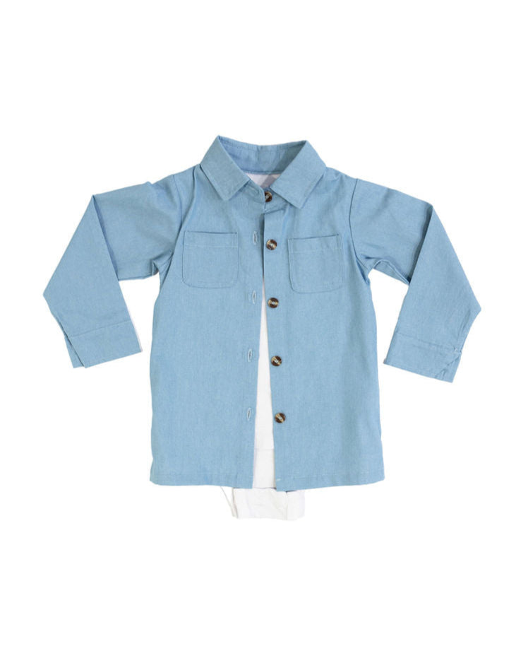 Overshirt Onesie Tee