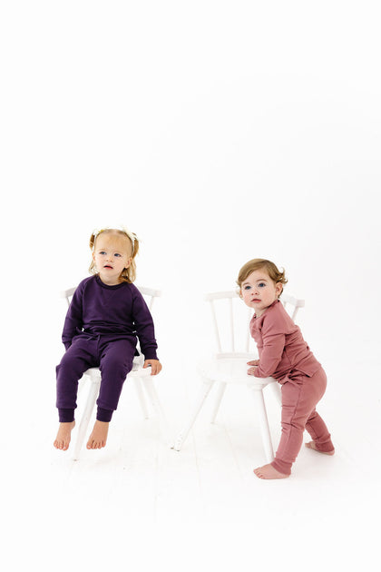Sweatshirt Onesie + Pant Set