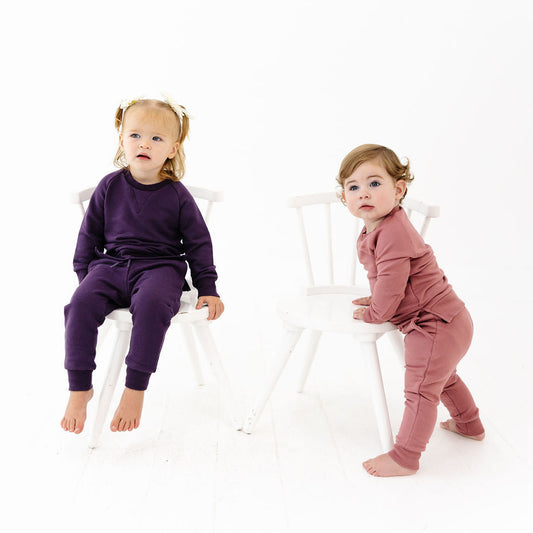 Sweatshirt Onesie + Pant Set