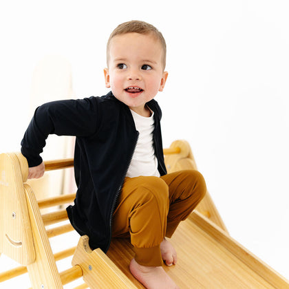 Bomber Jacket Onesie Tee