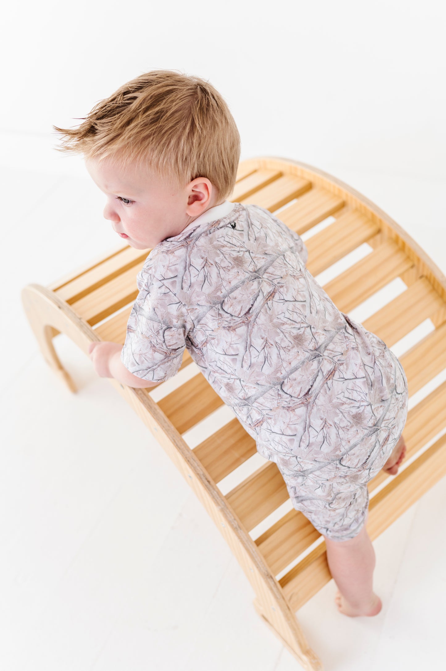 White Oak Camo Onesie Tee & Short Set