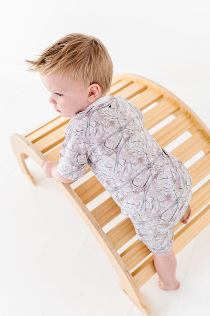 White Oak Camo Onesie Tee & Short Set