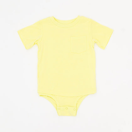Neon Pocket Tee Onesie