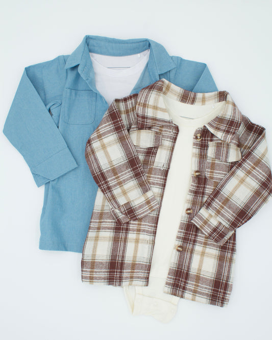 Overshirt Onesie Tee