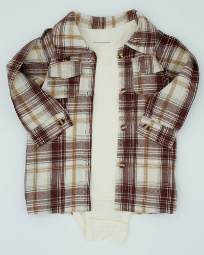 Overshirt Onesie Tee