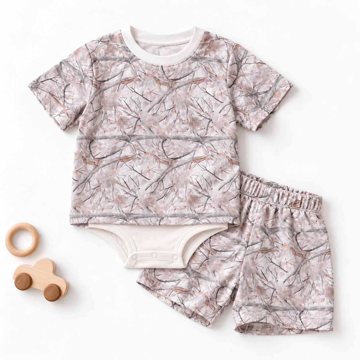 White Oak Camo + Short Set