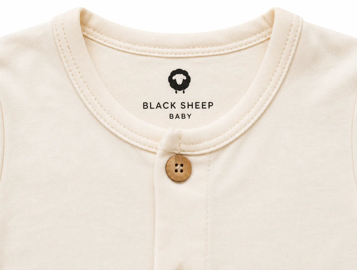Onesie collar detail